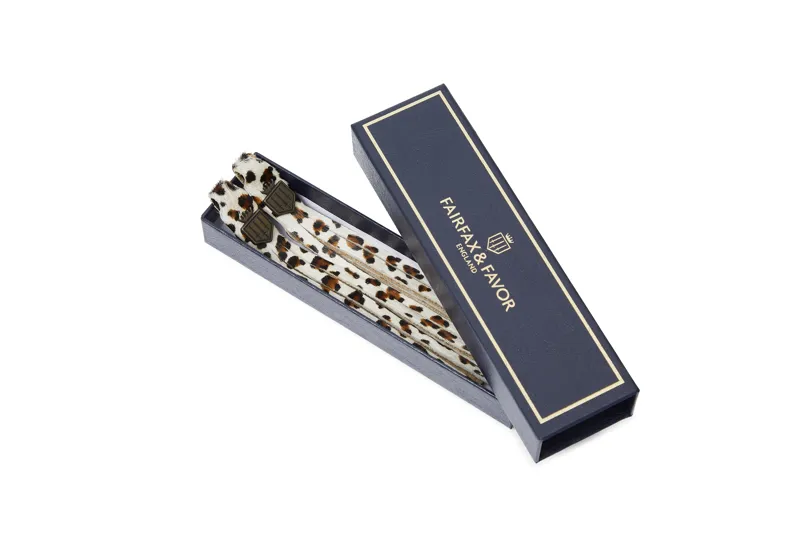 Fairfax and Favor Snow Leopard Tassels